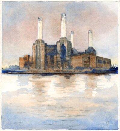Battersea Power Station London by Christina Bonnett