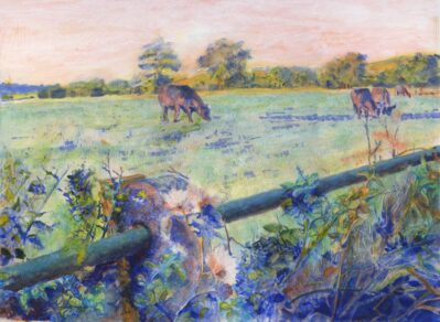 Hedge - Metal Pole by Christina Bonnett