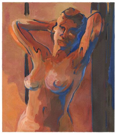 Elbows Up life painting