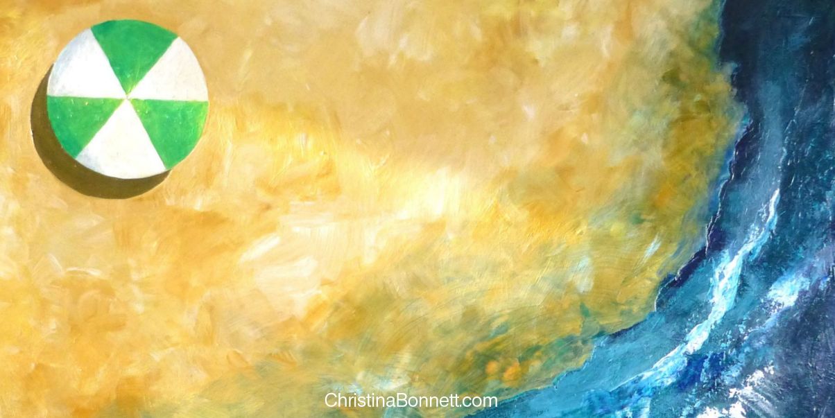 Lunchtime on the Beach Detail