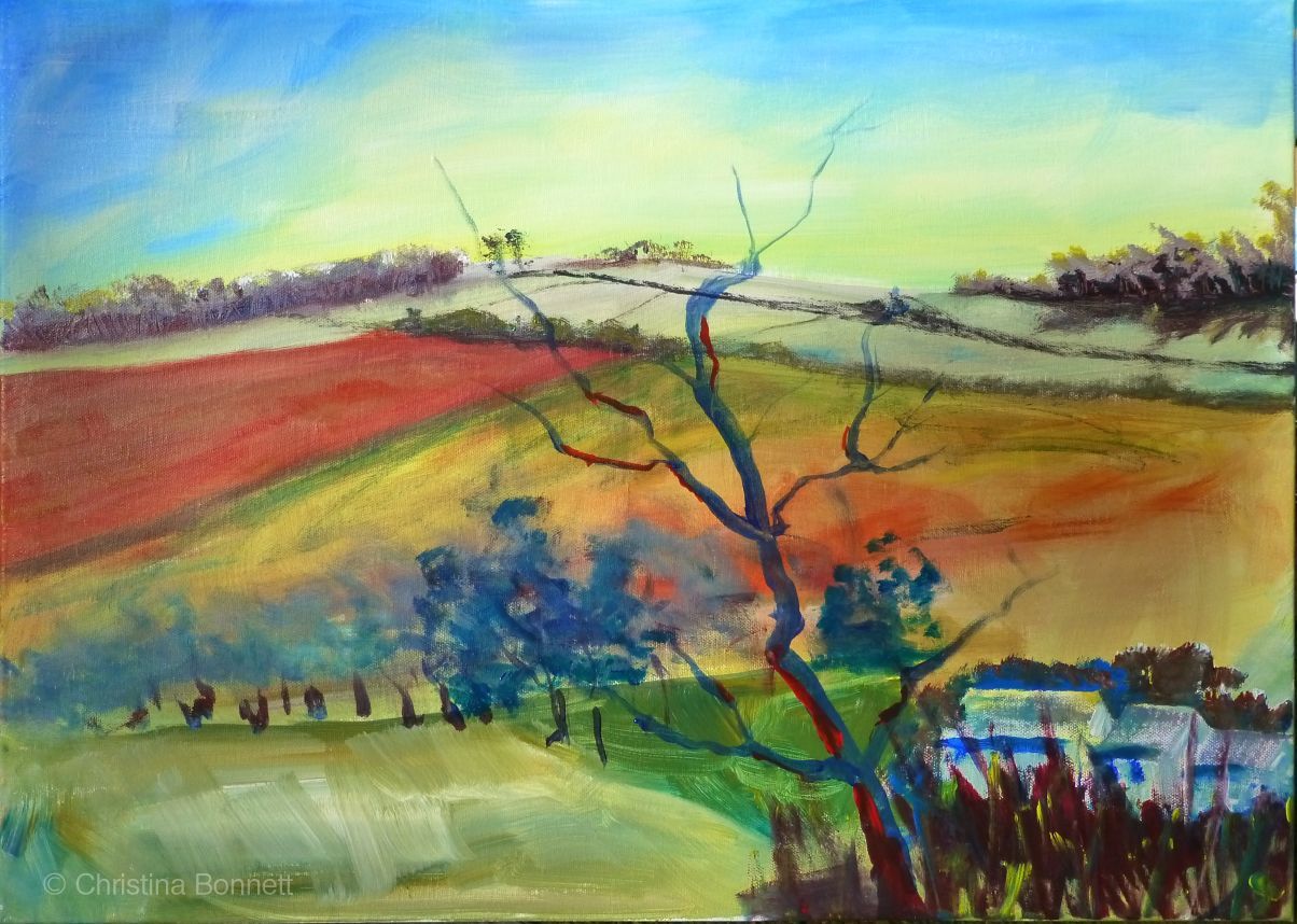 Painting Demo-Brixham Art Society