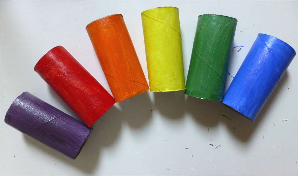 Rainbow Loo-Rolls